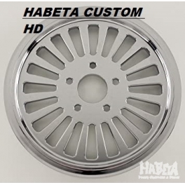 PULLEY ALU CHROMOWANY 65/1" Harley Custom itp PULLEY ALU CHROMOWANY 65/1" Harley Custom itp