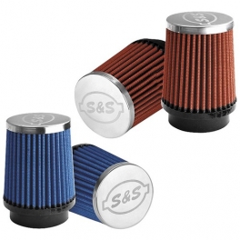 Filtr stożkowy S&S - niebieski Filtr stożkowy S&S - niebieski