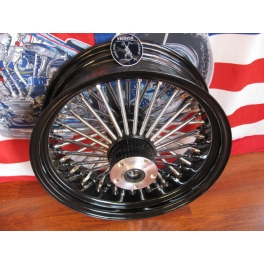 Felga King Spoke 16/5,5" Chrom/Czarna Felga King Spoke 16/5,5" Chrom/Czarna