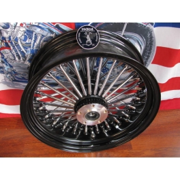 Felga King Spoke 18/5,5" Chrom/Czarna Felga King Spoke 18/5,5" Chrom/Czarna