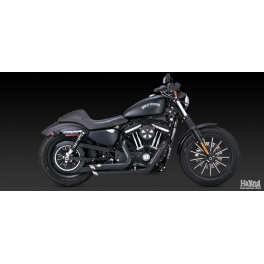 Vance & Hines Shortshots STAGGERED- czarne 04-13r